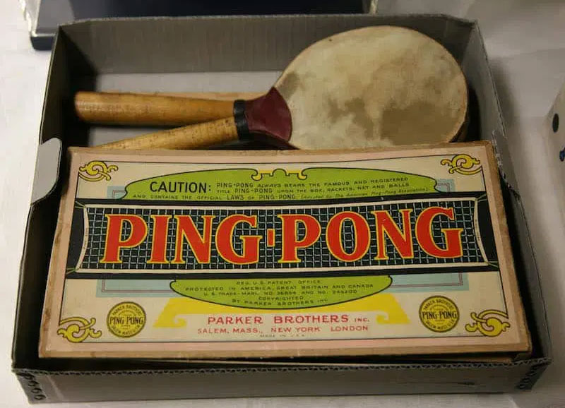Ping Pong Bat Old