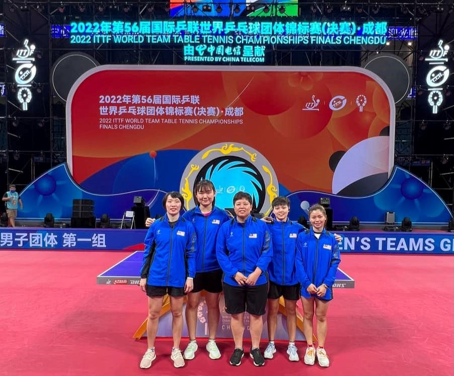 ITTF World Team Championship in Chengdu, Malaysia’s Women Team’s First