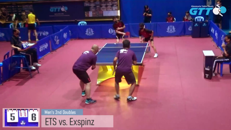 华康杯 半决赛 ets vs exspinz men's 2nd doubles