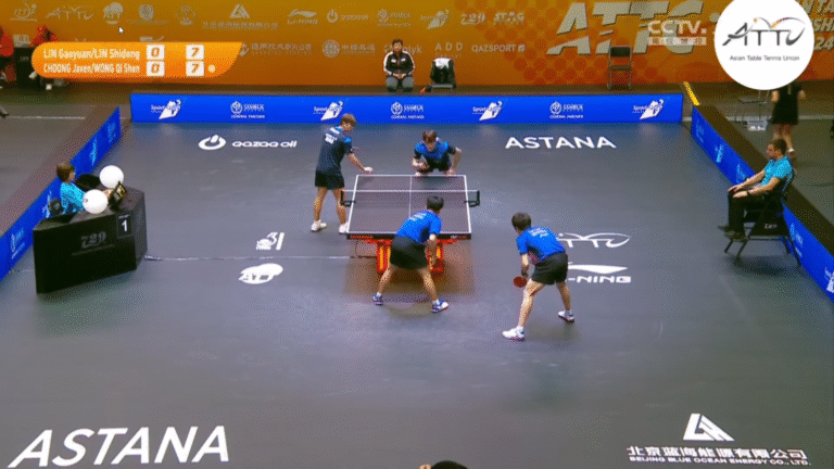 27 asian table tennis championship men double q final lin gaoyuan lin shidong vs javen wong qishen 3 48 screenshot
